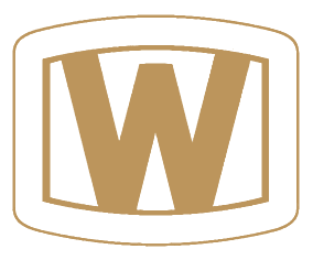 A green and white logo of whitten law office llc.